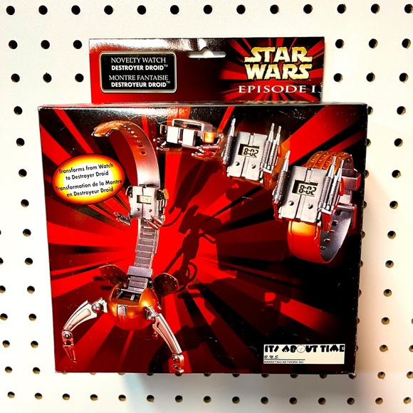 Star Wars Other - Star Wars Episode I -  Destroyer Droid Transformer Watch Brand New